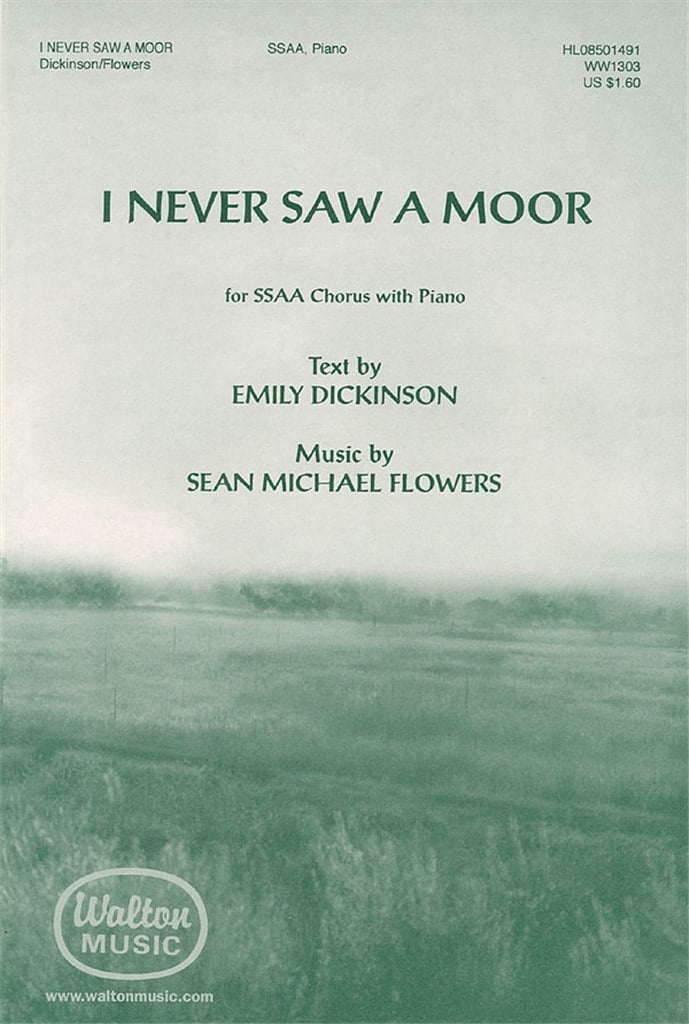 I Never Saw a Moor